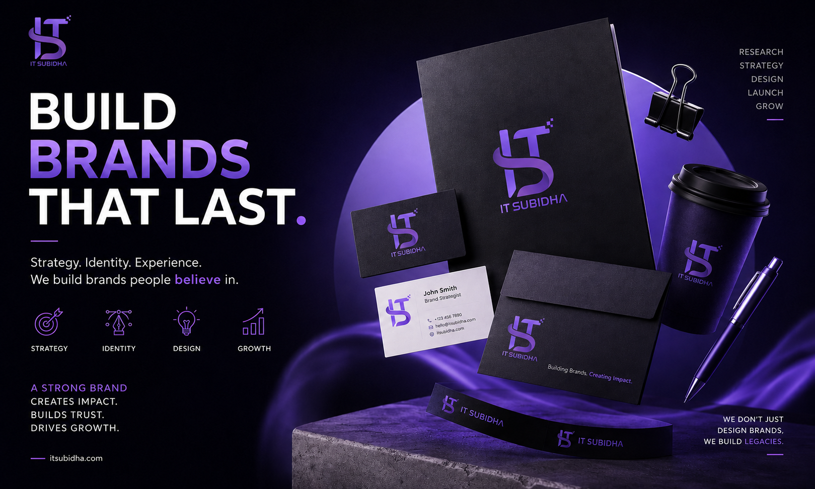 Amber & Oak Rebrand
